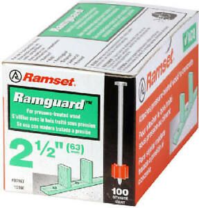 09167 Ramguard Drive Pin, .300 x 2.5-In., 100-Pk. - Quantity 8