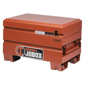 CRESCENT JOBOX 2-651990 Jobsite Box,19 3/4 in,Brown