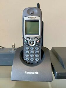 Panasonic KX-TD7896 Cordless Telephone - Black