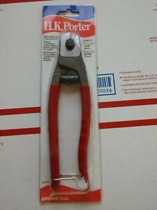 HK Porter 0690TN 7 1/2&#034; Pocket Wire Rope and Cable Cutter