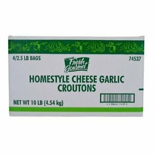 FRESH GOURMET 74537 Fresh Gourmet Homestyle Cheese &amp; Garlic Trans Crouton