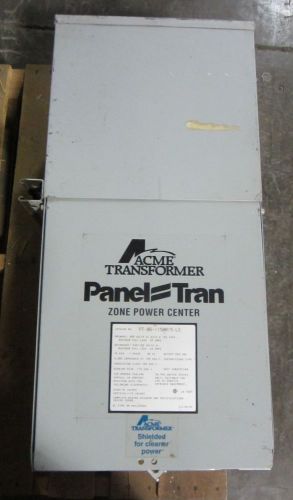 Acme Panel Tran Transformer PT-06-1150015-LS 480 Pri 240/120 Sec 15 kVA