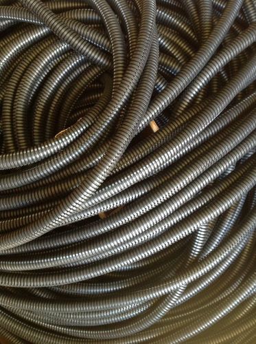 200 Ft.  Black Split Tubing Wire Conduit Hose 3/8&#034;