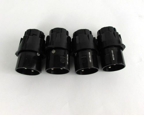 Lot of (4) dorn m2726/1-001 electrical connectors 2 conductor 40a 125dc =nos= for sale