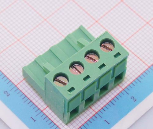 100pcs  2edgk-5.08-4p  4p/way 5.08mm pitch screw terminal block connector angle for sale