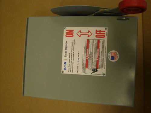 Cutler Hammer Safety Switch DH361URK-RS-CSA 30A 30 A Amp 600V 600 V Volt 3P