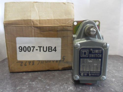 New Square D 9007 TUB4 9007 TUB-4 Limit Switch 9007TUB4 Series B NIB