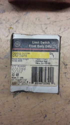GENERAL ELECTRIC CR215GFA LIMIT SWITCH   5B