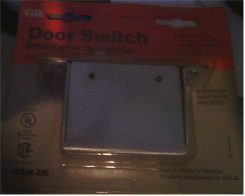 Gardner Bender GSW-SK Indoor Electric  Door - Closet Light Switch 120VAC 10 Amp