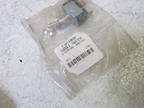 CUTLER HAMMER E10T106DP TOGGLE SWITCH W/ TERMINAL ADAPTERS *NEW IN A BAG*