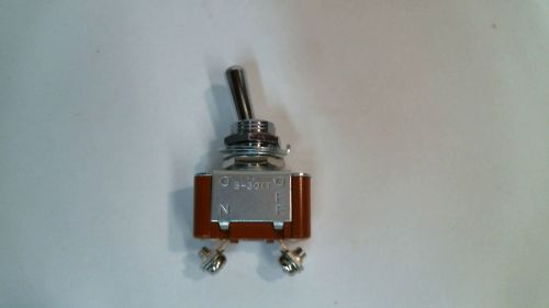 NKK Switches of America S302T-R0 Standard Size Toggle Switch