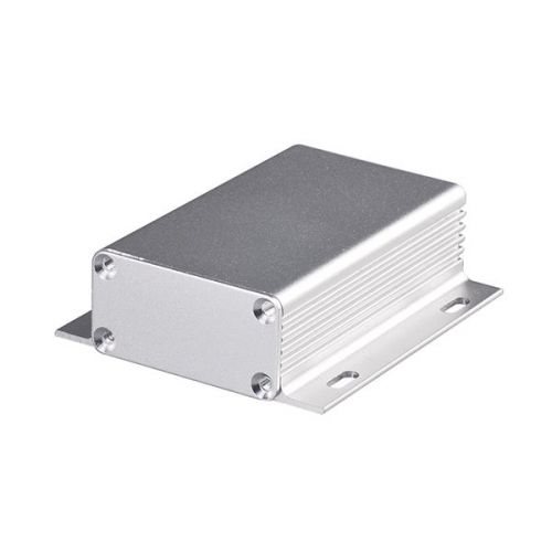 New 80*71*25mm extrusion flanged aluminum box enclosure case - 3.15&#034;*2.8&#034;*0.98&#034; for sale
