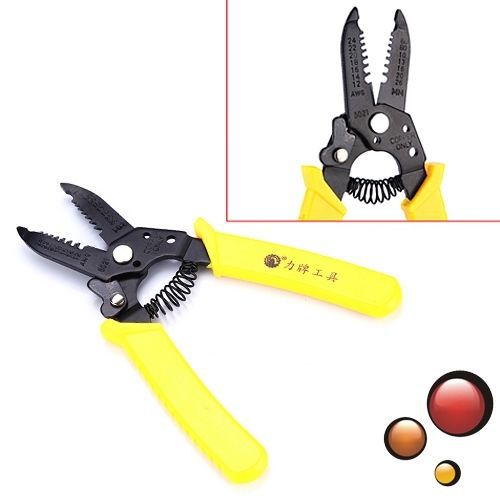 Multi-use Wire Stripper Plier Cutting Peeling Clamp Scissors Cable Cutter Tools