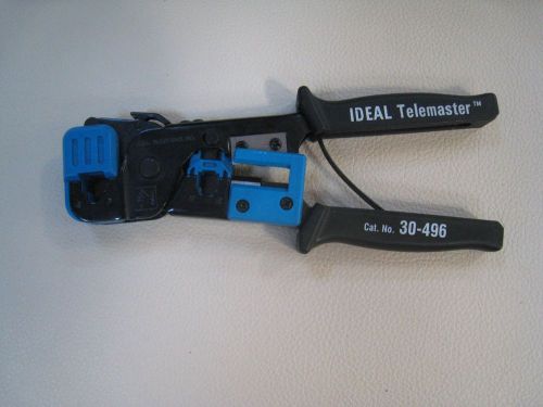 Ideal 30-496 Telemaster Crimper for RJ45 Modular Plugs