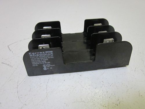 Ferraz shawmut 60308r fuse block holder 30a 600v *new out of a box* for sale