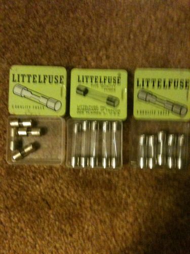 Littelfuse tins and fuses for sale