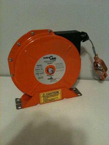 NEW CROUSE-HINDS CABLEGARD SDR-50N STATIC DISCHARGE REEL 50&#039; Nylon Covered Cable