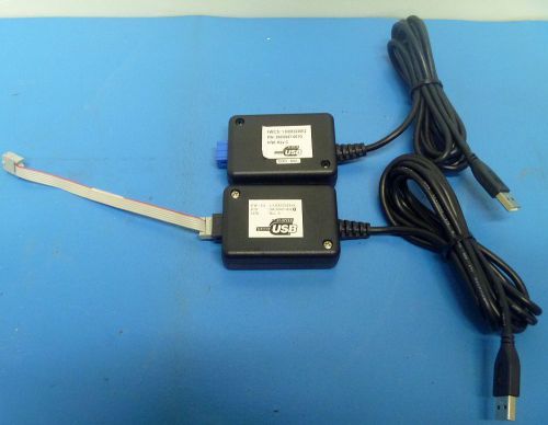 Lot of 2 Zilog USB Smart Cable 99C0947-001G &amp; 1 Ribbon Cable