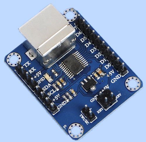 Ps2 keyboard driver module serial port transmission module for arduino avr new for sale
