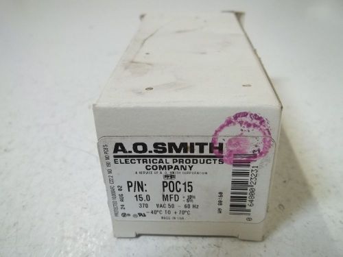 A.O. SMITH POC15 CAPACITOR  *NEW IN A BOX*