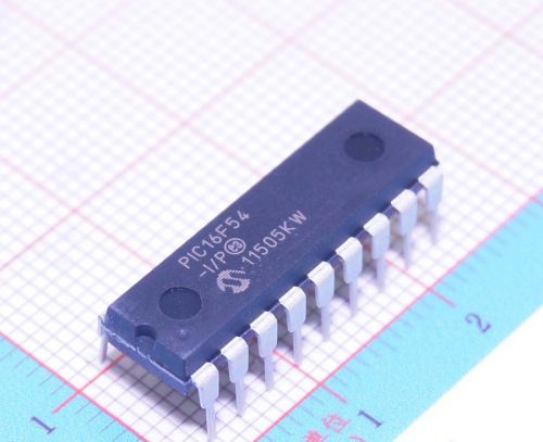 50 pcs/lot IC PIC16F54-I/P, Flash-Based, 8-Bit CMOS Microcontroller Series