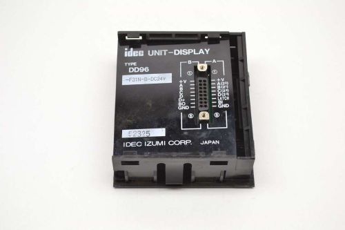 Idec dd96-f31n-b-dc24v single unit number led module 24v-dc display b480371 for sale
