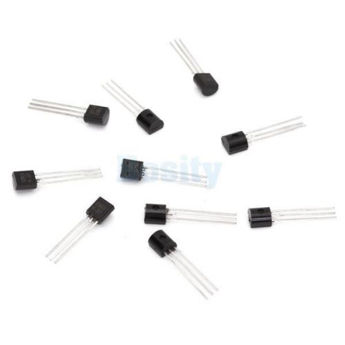 10pcs to-92 3 pin terminals npn silicon transistor s9013 for sale