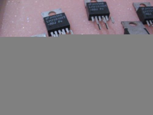 Lot 10 National Semiconductor LM2591HVT-ADJ 1A Adjustable Voltage Regulator NOS