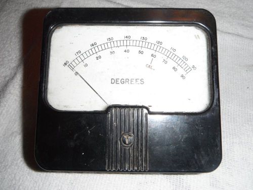 old degrees gauge