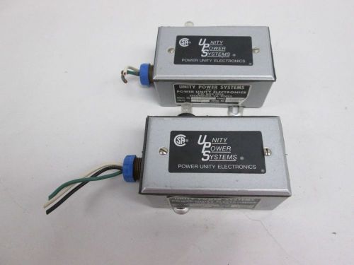 LOT 2 UNITY POWER UP1301F POWER SUPPLY 120V-AC D302114