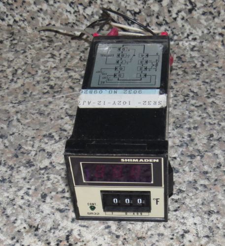 Shimaden sr32 ( sr32-102y-12-aj7) temperature controller for sale