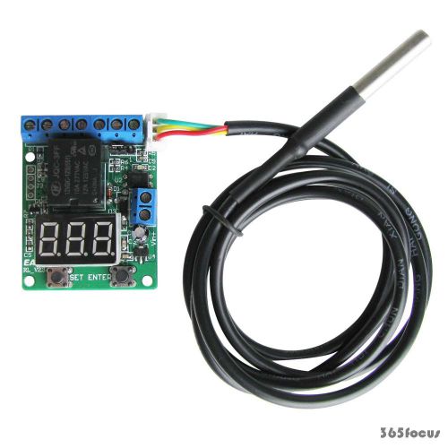 8 FUNCTIONS POWER DC10~15V VOLTMETER TIMER VOLTAGE RELAY TEMPERATURE CONTROLLER