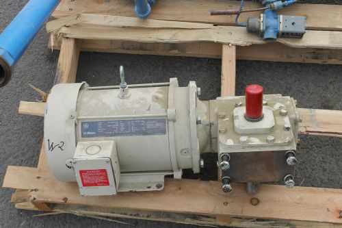 GE 5 HP ELECTRIC MOTOR 5K184KD214B WITH WINSMITH MAXIMIZER 101