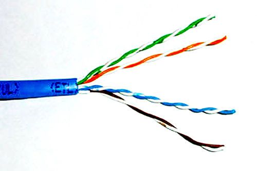 CAT51000IW8-BL Cat.5E Cable Blue