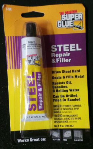 The Original Super Glue Steel Repair &amp; Filler . 1 fl oz. Tube
