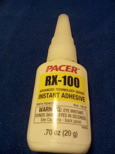 Super Glue RX-100 ATS Instant Adhesive .70 oz/20g Bottle w/Tip