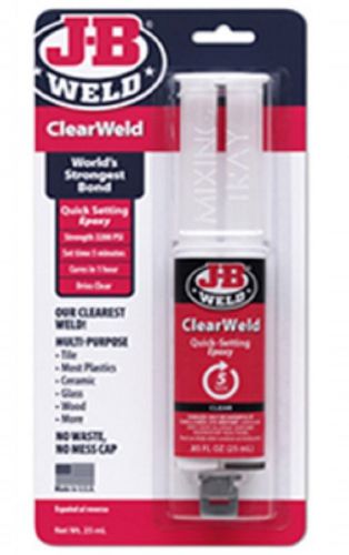 J-B Weld 50112 Clear Weld
