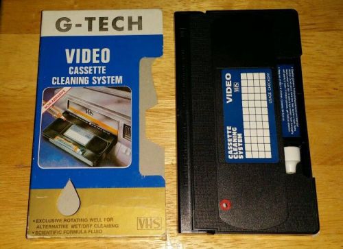 G-TECH Maxell Corp. Of America Cleaning System.  VCR Head Cleaner..