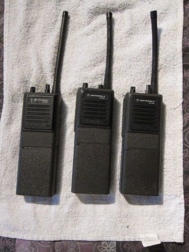 Lot of (3) Motorola MT1000 16-Channel VHF Two-Way Radio H43GCU7100BN.