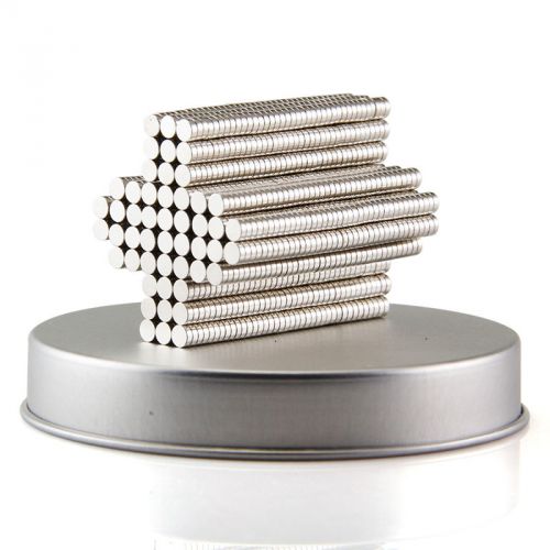 Disc 60pcs Dia 3mm thickness 1mm N50 Rare Earth Strong Neodymium Magnet