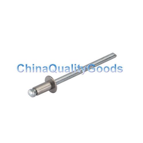 100x pop rivets stainless steel 3.2*12mm standard flange core pulling lock for sale