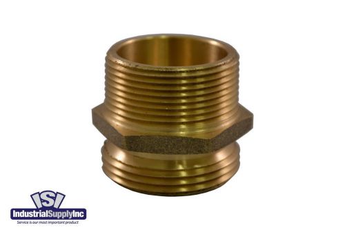 Fire hydrant adapter 2-1/2&#034; mpt (m) x 2-1/2&#034; nst (m) for sale
