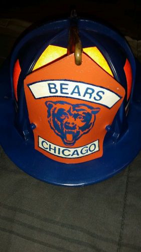 Chicago bears custom hand painted Cairns 880