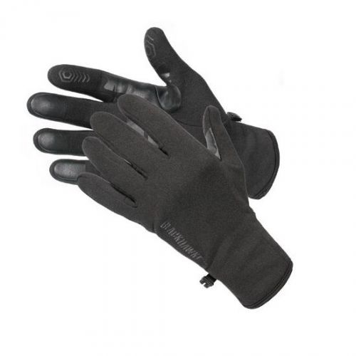 Blackhawk 8154XXBK Black Fleece Interior Cool/Cold Weather Shooting Gloves 2XL