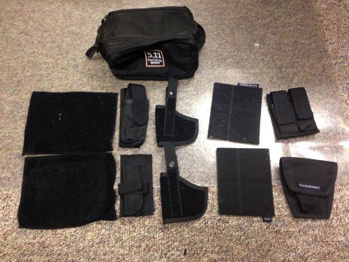 5.11 accessories for the 5.11 series of CCW pants, jackets, and vests.