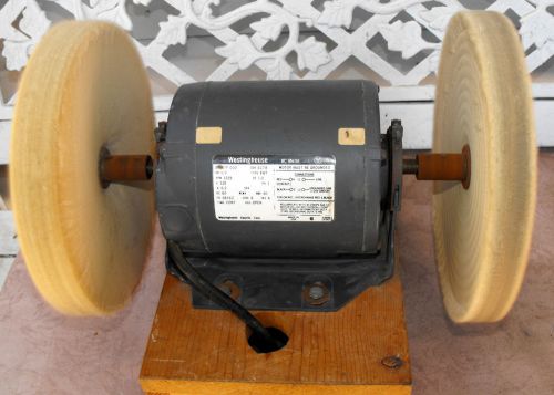 WESTINGHOUSE ELECTRIC MOTOR 1/3HP 1725RPM WITH BASE MADE IN USA