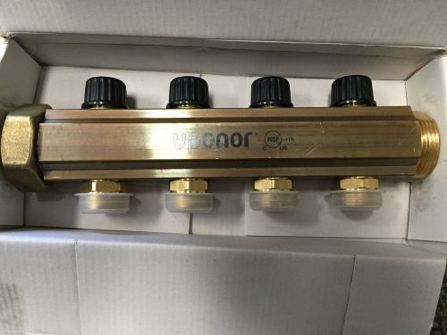 Wirsbo uponor a2663214 truflow jr balancing manifold 4 loop for sale