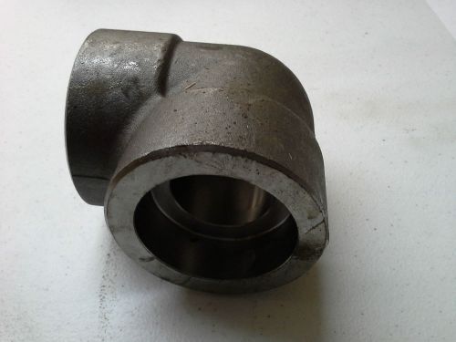 Bonney Forge 6000# 2&#034; Forged Steel Socket Weld 90-Degree Elbow