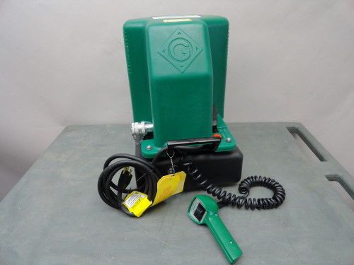 New Greenlee 980 electric hydraulic power pump w/pendant