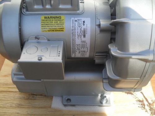 GAST R4110-2 NOS Electrical, Industrial, Vacuum Regenerative Elect. Blower 1hp
